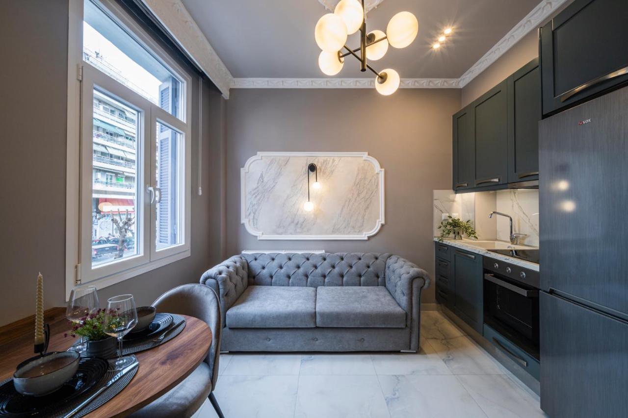 Appartement Luxliving Agiou Dimitriou à Thessalonique Extérieur photo